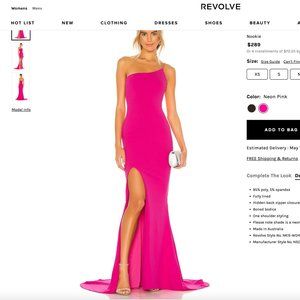 Pink Nookie Prom Dress